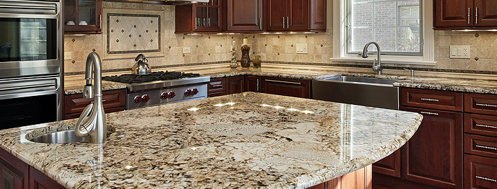 granite countertops at Swartz Kitchens and Baths