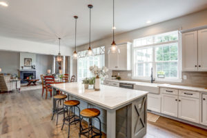 The Peninsula house by Garman Builders and Swartz Kitchens and Baths