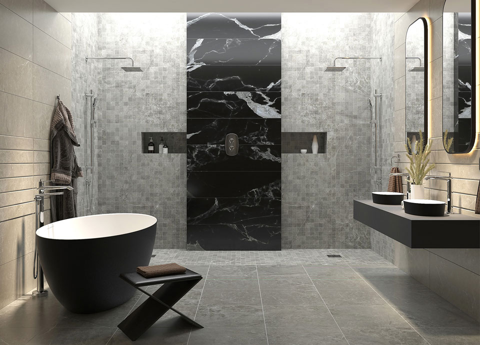 contemporary bath design